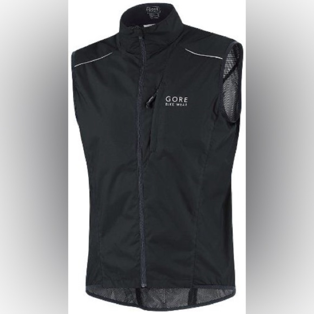 GORE Bike Wear Windstopper Active Shell Vest Gilet Black